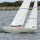 sport keelboat sailboat / one-design / fiberglass / ISAF