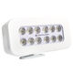 deck floodlight / for boats / LED / aluminum