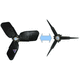 boat propeller / for sailboats / auto-feathering / variable-pitch