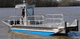 work barge / outboard / aluminum
