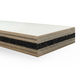 soundproofing sandwich panel / rubber / cork / plywood