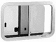 sliding window / for yachts / rectangular