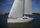 cruising-racing sailboat / twin rudders