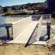 floating dock / for fishing / for marinas / wooden