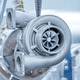 4-stroke turbocharger / compact / high-speed / high-efficiency