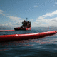 containment boom / floating / high seas