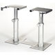 adjustable boat table pedestal / pneumatic / telescopic / aluminum