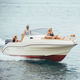 outboard walkaround / open / 7-person max. / with cabin