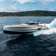 cruising motor yacht / chase boat / open / hard-top