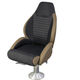 boat seat / high-back / adjustable / 1-person