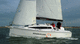 cruising sailboat / 6-berth / twin keels / with bowsprit