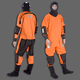 survival suit / full / 3 mm / unisex
