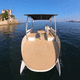 center console catamaran / outboard / solar powered / side console