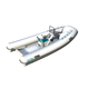 outboard inflatable boat / rigid / open / with jockey console