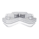 yacht sofa / white