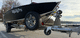 road trailer / handling / for boat / single-axle
