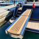 boat gangway / for yacht / retractable / opening