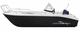 inboard center console boat / side console / 4-person max. / sundeck