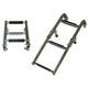 boat ladder / folding / swim / stainless steel