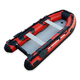 outboard inflatable boat / rigid / 4-person max. / aluminum floor