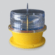 buoy signalling light / LED / solar / yellow