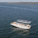 excursion boat / electric / fiberglass / emission-free