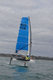 single-handed sailing dinghy / foiling / regatta