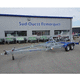 road trailer / for boat / 2-axle / 185R14C