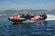 outboard inflatable boat / twin-engine / rigid / stepped hull