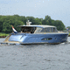 cruising motor yacht / hard-top / steel