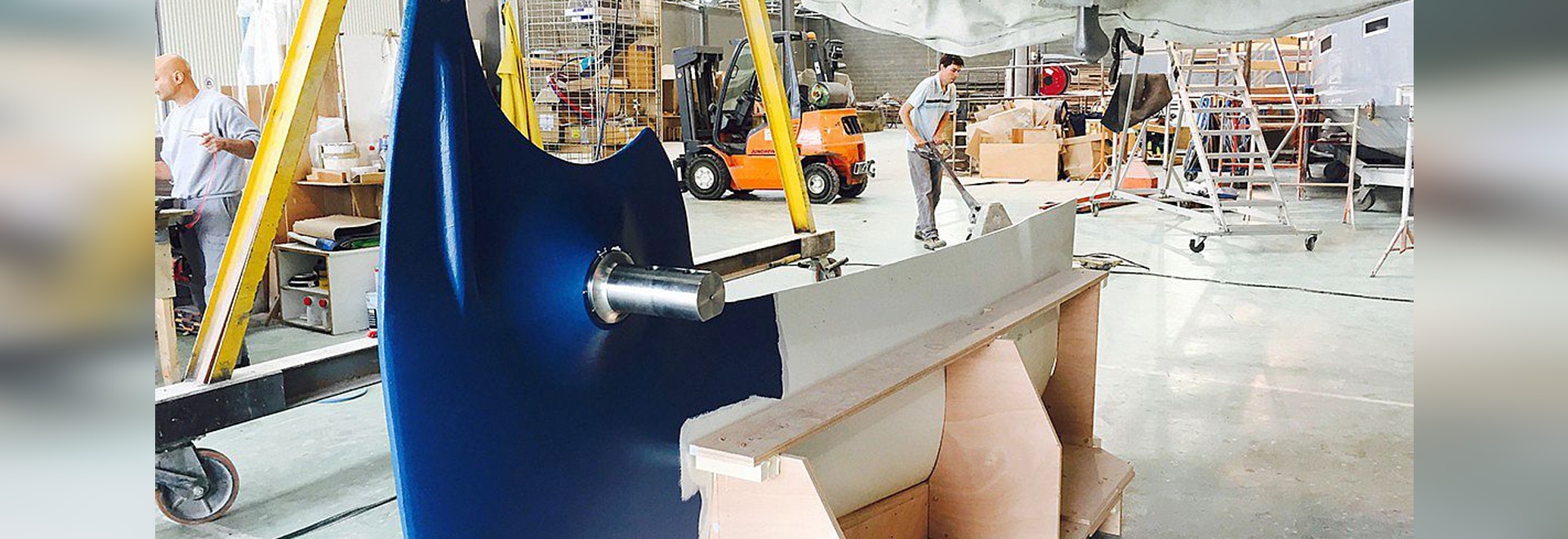 1st lifting keel installed on the RM 1070 # 4!