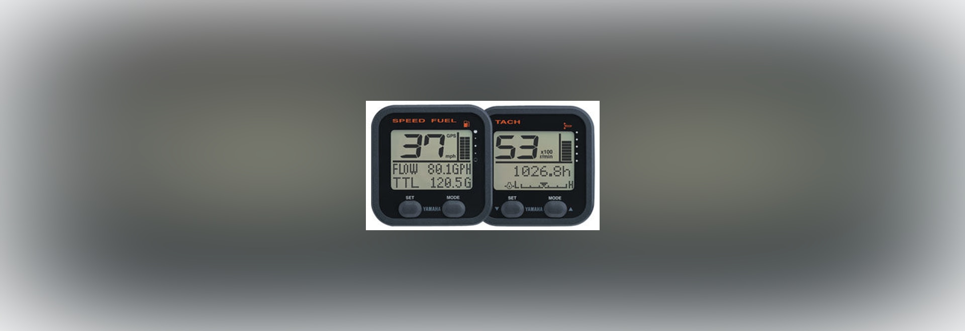 New digital gauge by Yamah Outboard Motors Yamaha Outboard Motors