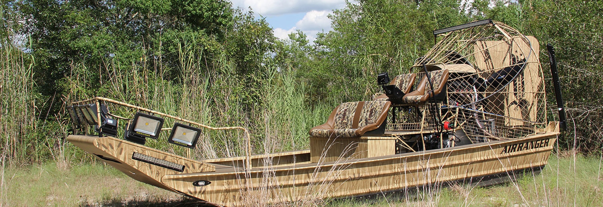 NEW fishing airboat by American Airboats American Airboats