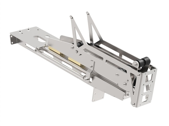 Retractable bow roller stroke 650 mm and 350 mm