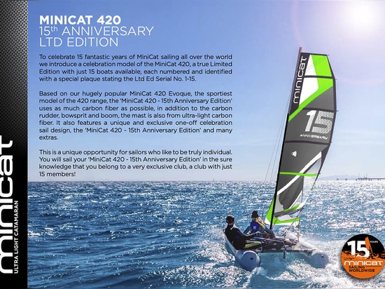 MINICAT 420 – 15TH ANNIVERSARY LTD EDITION