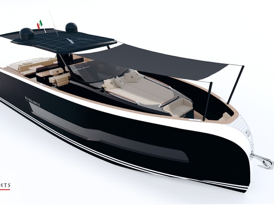 World presentation of the E 44 V of Elegance Yachts, at the Palma International Boat Show 2022