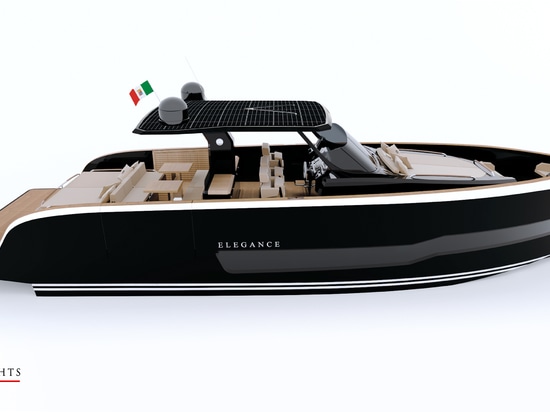 World presentation of the E 44 V of Elegance Yachts, at the Palma International Boat Show 2022