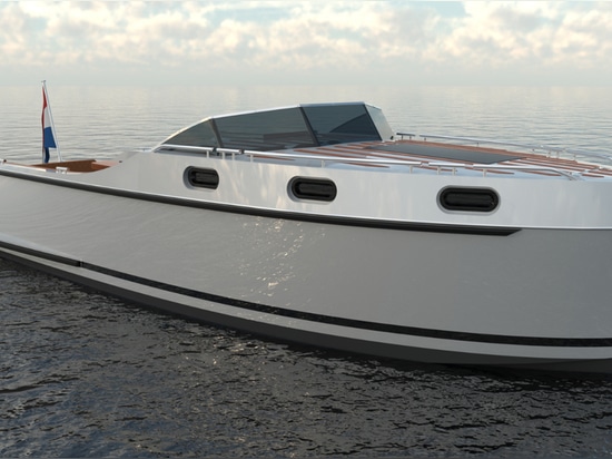 Craftmanship Cabin Tender 760, a Dutch electric neo-retro