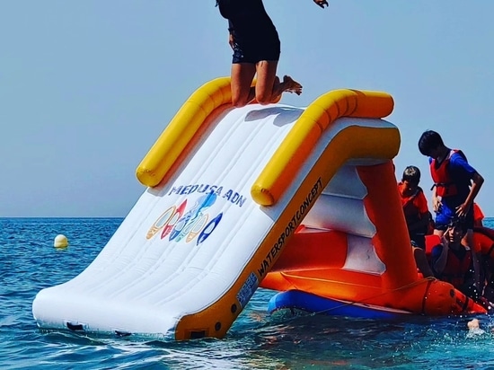 New: a slide that can be adapted to all the giant paddles on the market!