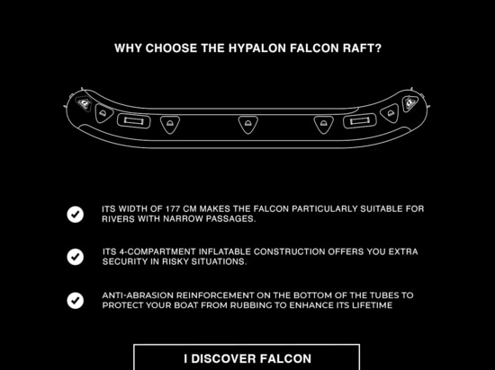 Why choose Hypalon Falcon Raft ?