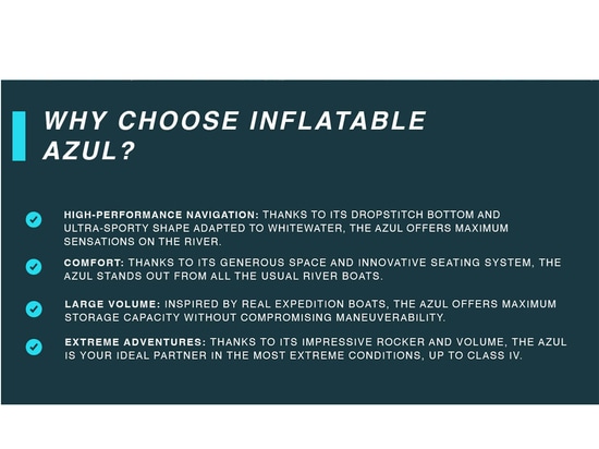 why choose inflatable azul