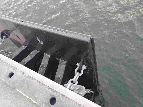 GLEN Bollard & Fender System Installing at Port