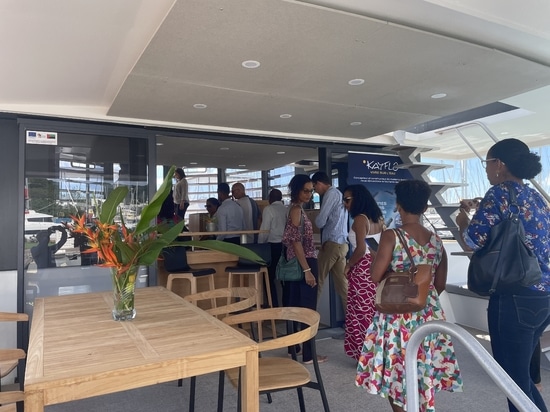 KAYFLÔ INAUGURATED ITS FIRST STAY-Ô HOUSE-BOAT IN MARTINIQUE
