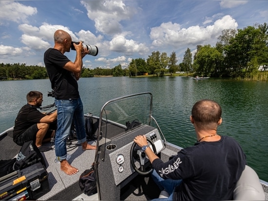 Photo Shoot on the Water