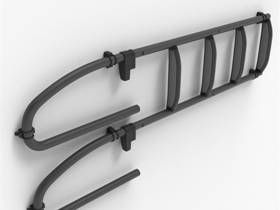 Removable Carbon Ladder width 600 mm