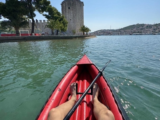 Paddle vibes with a touch of history!
