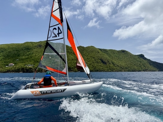 MiniCat is the best addition to our cruising cat OUTREMER 55