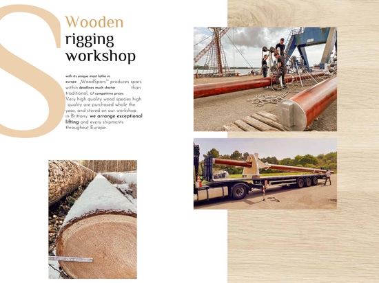 Wooden rigging workshop