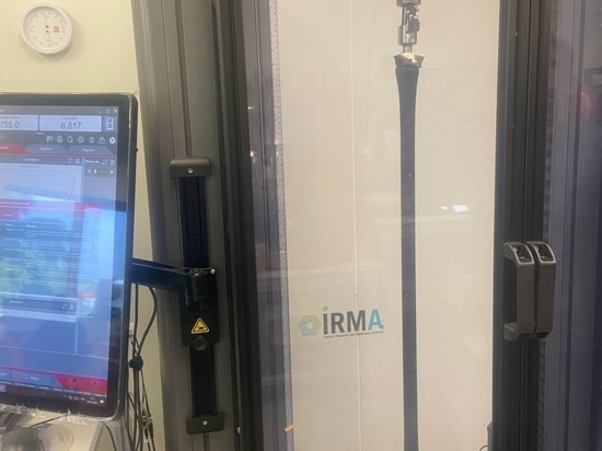 Elastomer testing at IRMA!
