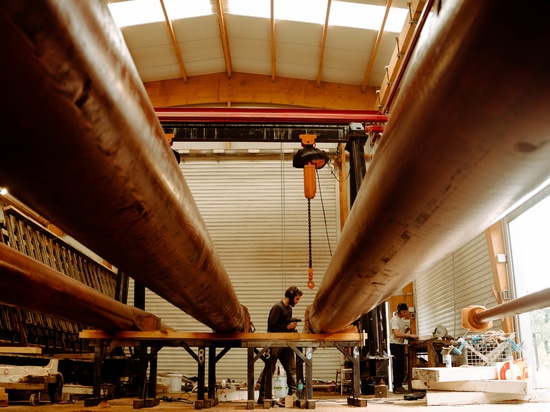 Traditional Craftsmanship: Woodspars Restores the Rigging of the Three-Masted Barque "Le Français"